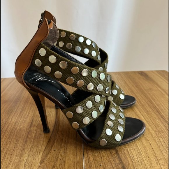 Giuseppe Zanotti Heels - Dark Green - Picture 1 of 4